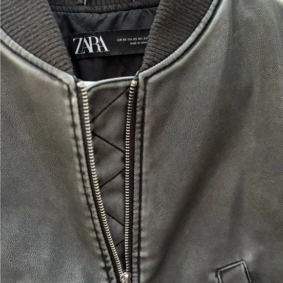 Zara cropped bomber jacket - Picture 5 of 5